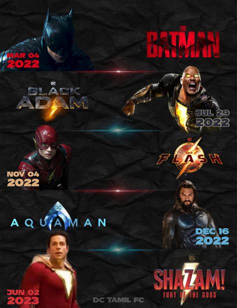 Upcoming Dc Movies With Official Release Dates Rdcfilm