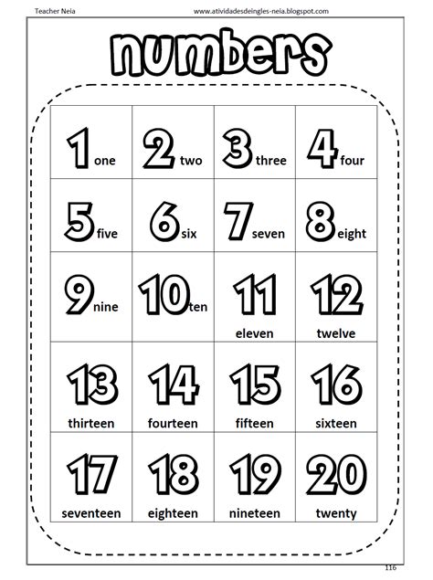 Imagen Relacionada Numbers Preschool Numbers For Kids Number Chart