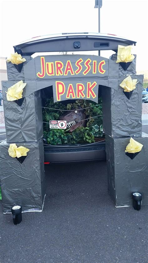 Jurassic Park Trunk Or Treat Trunk Or Treat Truck Or Treat