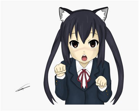 Transparent Anime Cat Ears Png K On Cat Ears Png Download Kindpng