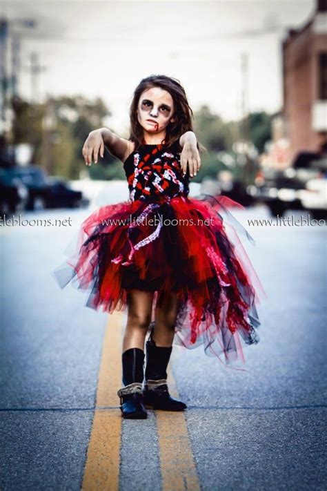 The Zombie Costume Is A Magnificently Scary Tutu Costume Worthy Of Producing Many Screams Of