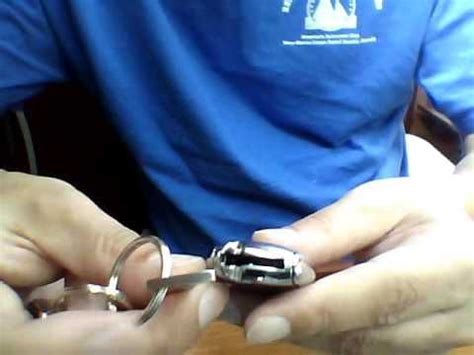 This video explains how to replace your battery in a mercedes benz key fob with built in transponder. How to Change Battery in Mercedes Benz Key Fob Remote ...