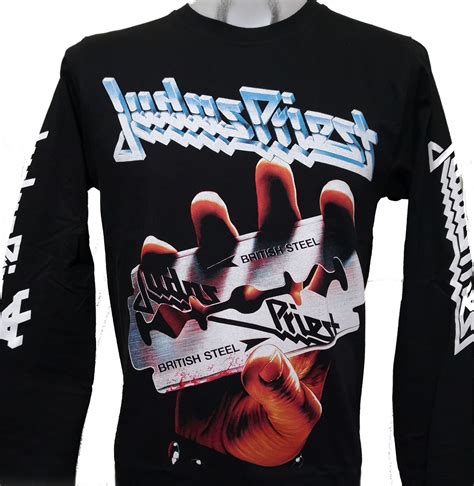Judas Priest Long Sleeved T Shirt British Steel Size Xxxl Roxxbkk