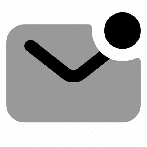Mail Unread Icon Download On Iconfinder On Iconfinder