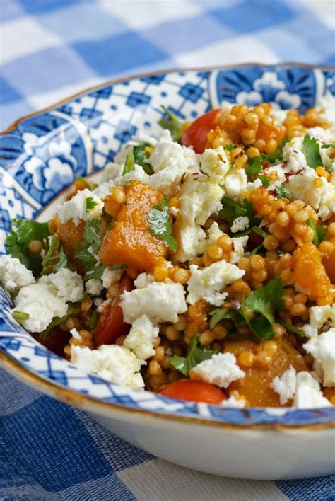 Don't confuse giant couscous with couscous. Giant cous cous with spiced squash and feta - Mrs Rachel ...