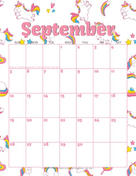 September Calendar 2021 Printable Free Letter Templates