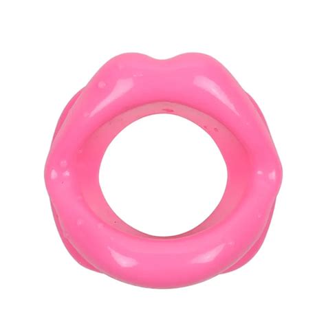 Sexy Lips Rubber Mouth Gag Open Fixation Mouth Stuffed Oral Toys For Women Adult Games Bdsm