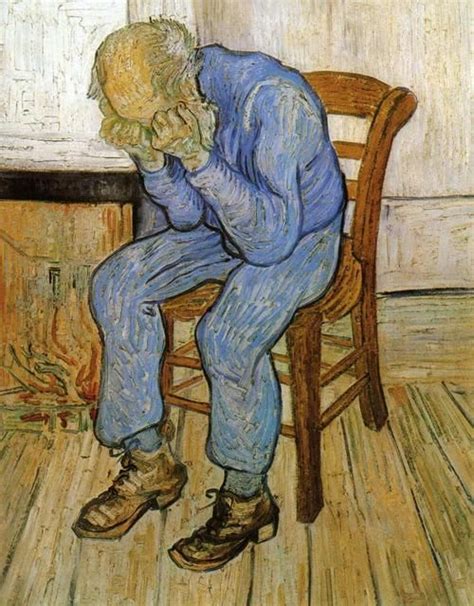 Vincent Van Gogh Old Man In Sorrow Van Gogh Art Van Gogh Paintings