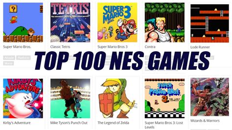 Top 100 Nes Other Games Youtube