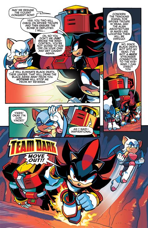 Shadow And Sonic Universe Comic