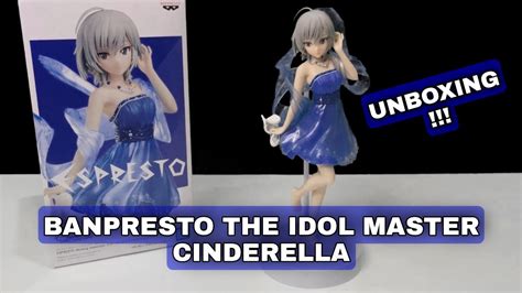 Banpresto The Idolmaster Cinderella Girls Shining Material Starry Bride Anastasia Unboxing