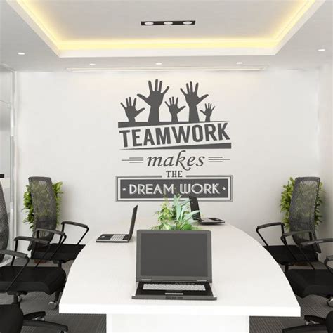 Decor builders warehouse is a world class brand in the supply and distribution of building. Teamwork makes the dream work - Teamwork - Office Wall art - Corporate - Office supplies ...
