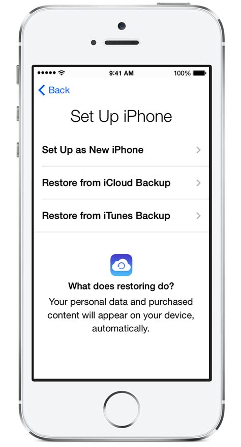 How To Transfer Content To A New Device Using Icloud Backup Ipad Notebook