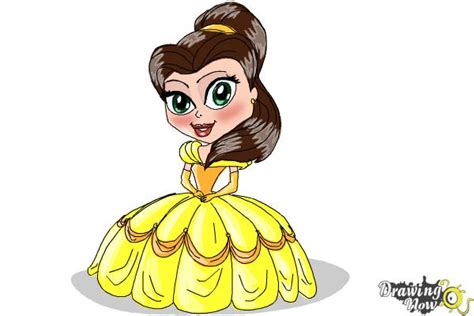 How To Draw Chibi Belle Drawingnow