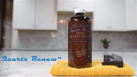 To keep your quartz countertops clean, you usually won't need anything more sophisticated than a gentle soap solution. How To Clean Quartz Countertops Streak Free with Quartz ...