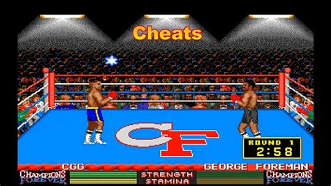 Champions Forever Boxing Game Genie PC Engine YouTube