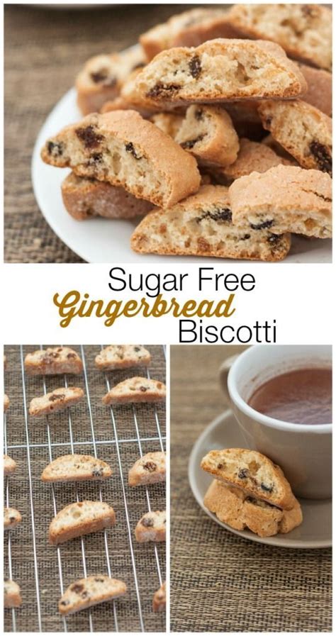 A little oat fiber gives the cookies a nice. Sugar Free Gingerbread Biscotti | Recipe | Sugar free ...
