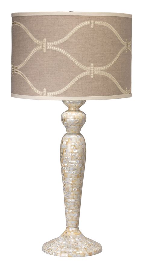 Jamie Young Company Harlow 333 H Table Lamp With Drum Shade Table