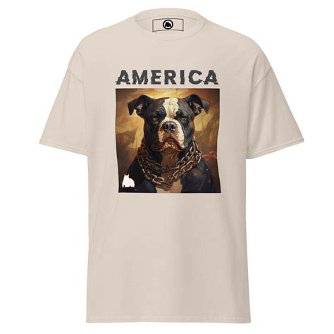 America Mens Bully Breed T Shirt