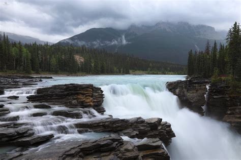 Athabasca Falls Hd Wallpaper Background Image 3072x2048 Id