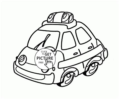 Simple Police Car Drawing At Getdrawings Free Download