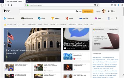 Msn Homepage And Bing Search Engine Get This Extension For 🦊 Firefox