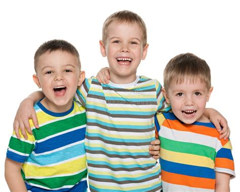 Three Laughing Boys Stock Photo Image Of Caucasian Laugh 35667380
