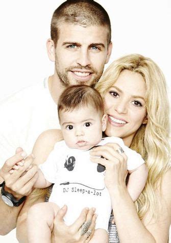 Milan pique mebarak and his parents all have the same star sign, aquarius. Gerard Piqué, Shakira and Milan Piqué Mebarak