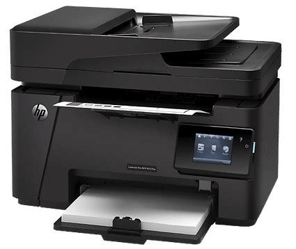 Hp printer this mfp is ideal for those who frequently print documents of professional quality. HP Laserjet Pro M127fw A4 Mono MFP Laser Printer (CZ183A ...