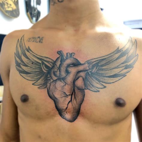 Coração Com Asas Tatuagem