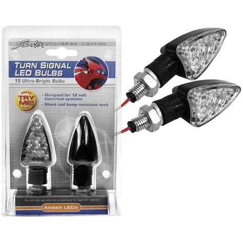 Sell Streetfx Led Motorcycle Turn Signals Arrow Shaped Pair In Rocklin