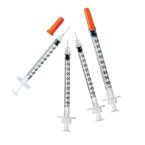 Bd Micro Fine Ml Insulin Syringe U Mm G Mm X