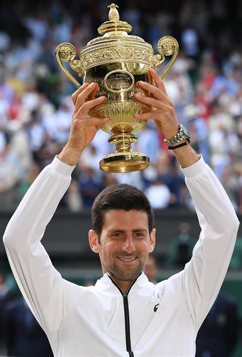 Federer's eight wimbledon titles are more than any other man in history and if he beats djokovic he will match martina navratilova's success in women's singles. Wimbledon 2019: Novak Djokovic claims fifth title after ...