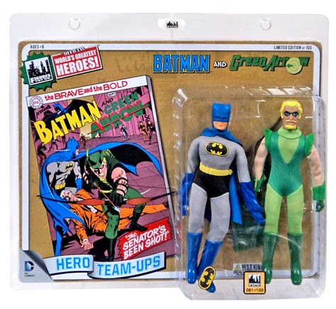 Dc Worlds Greatest Super Heroes Retro Two Pack Series 2 Batman Green