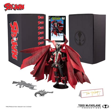 Original Spawn Action Figure And Comic Remastered 2020