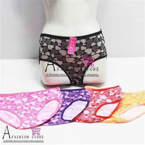 Pack Of Imported Printed Panties For Women Multi Colour Assorted Designs Underwear Women