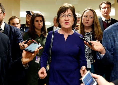Sen Collins Takes Huge Leap Of Faith With Tax Bill Critics Say Shes Getting Played
