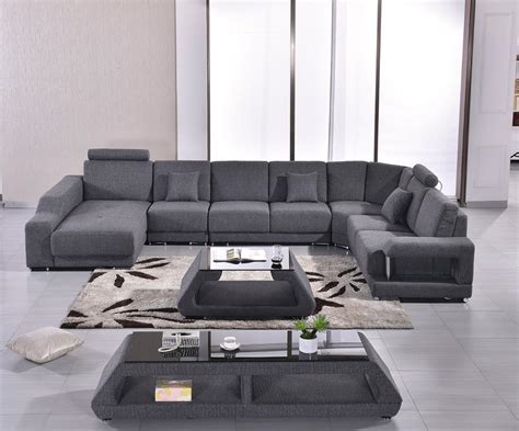 And, when you get to view sofa set designs with prices, it makes it much easier for you to make an informed purchasing decision. Fabric Modern Sofa Set Armchair Sectional Sofa U Shape ...
