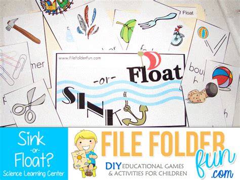 Preschool Kindergarten Science Games File Folder Fun