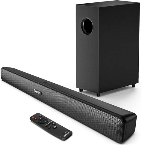 Saiyin Tv Sound Bar With Subwoofer Sound Bars For Tv Ultra Slim 29