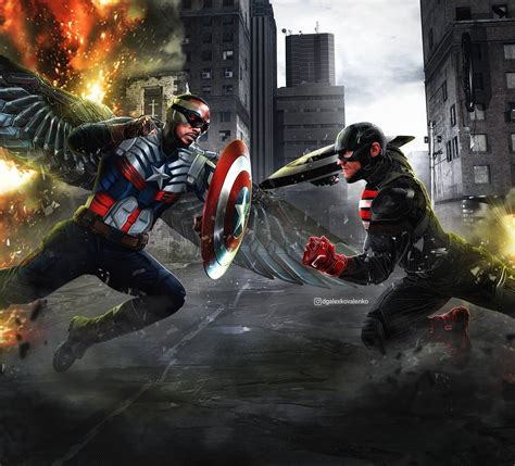 New Captain America Vs Us Agent Do You Think Well See A New Falcon