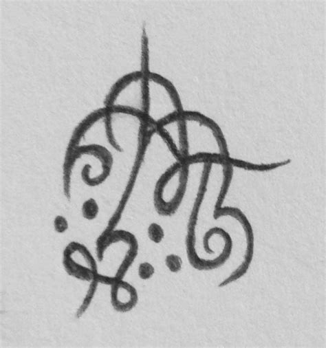 A Sigil Witch Sigil I Am Protected From Hateful Words Rune Symbols