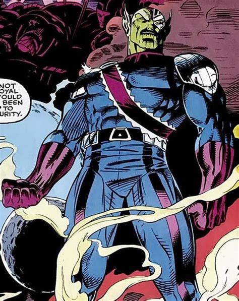 Captain Marvel ¿quién Es Talos Historia Poderes Y Todo Sobre El