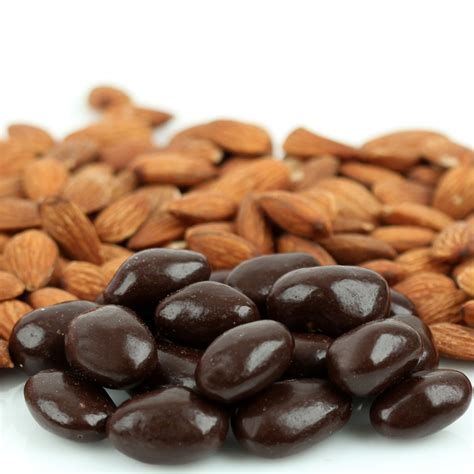 Dark Chocolate Covered Almonds Chocolate Covered Nuts Bulk