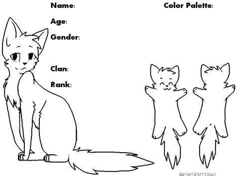 Warrior Cats Reference Sheet By Warriorcatkittyclaws On Deviantart