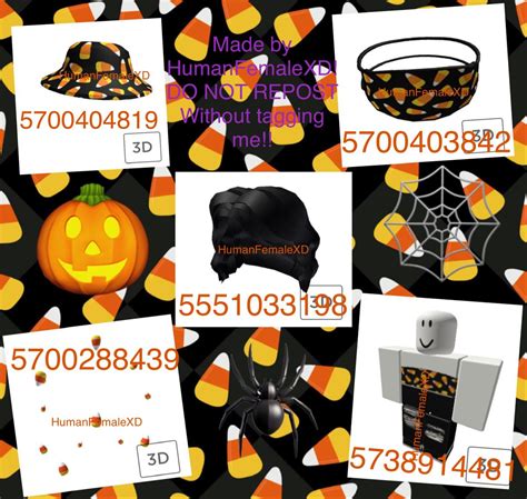 Candy Corn Halloween Roblox Codes Bloxburg Decal Codes Roblox Codes