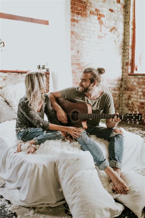 Cozy Engagement Photo Shoot In A Loft Popsugar Love And Sex Photo 57