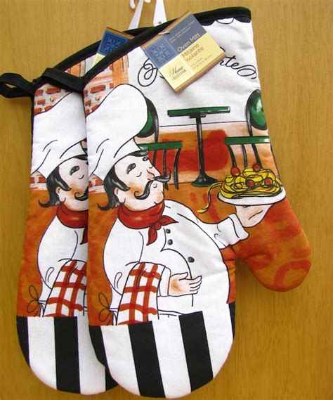 Kitchen Mittens Pot Holders Brand New So Cute Etsy