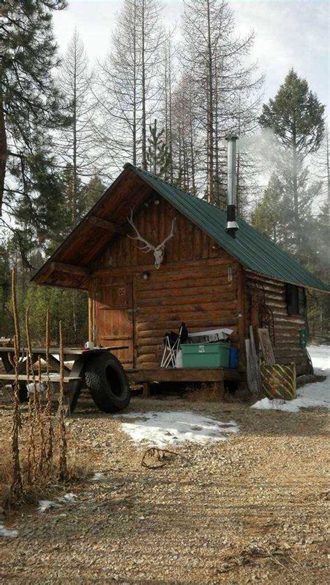 136 Sq Ft Tiny Log Cabin In The Forest