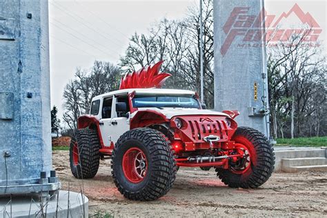 Monster Truck Meets Jeep Wrangler Fab Fours Legend